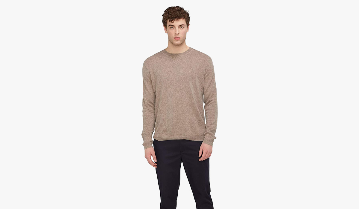 state cashmere essential crewneck sweater