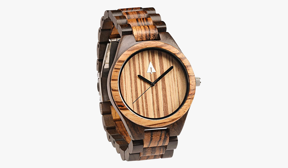 treehut men's wooden watch