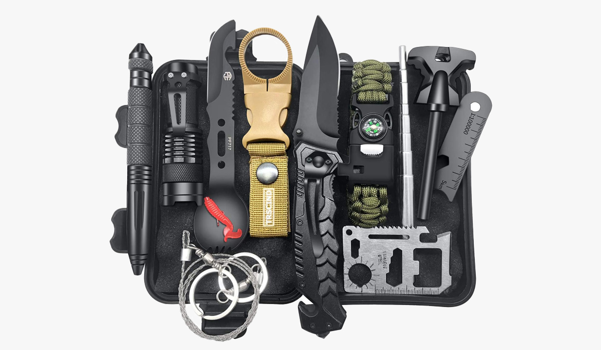 veitorld survival gear and equipment 12 in 1